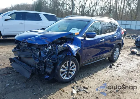 2019 Nissan Rogue Sv из США, поврежденный, VIN JN8AT2MT3KW255130